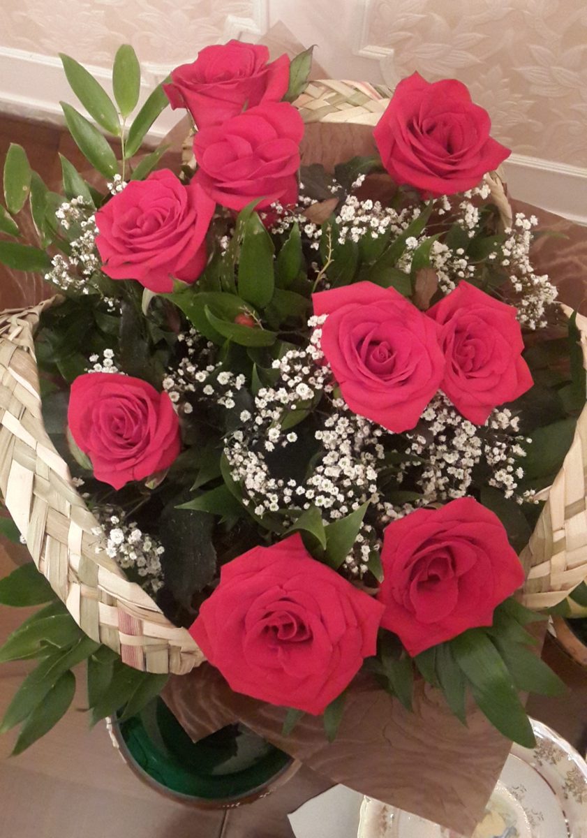 One Dozen Red Roses