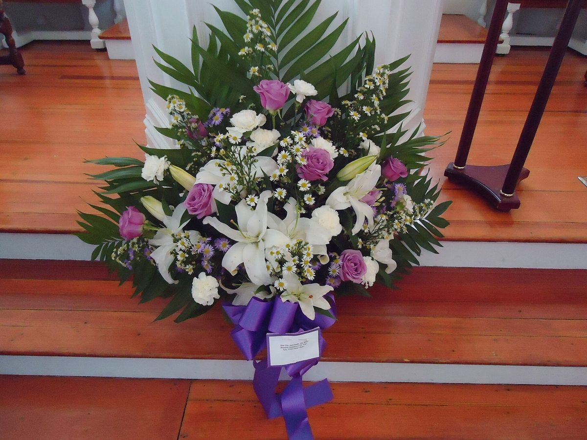Sympathy Floor Arrangement